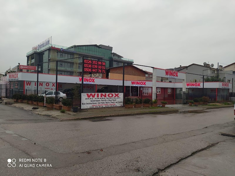 Winox Araç Yıkama Noktaları Çiftlikköy